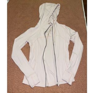 Lululemon HOODED DEFINE JACKET *NULU in Feather Pink